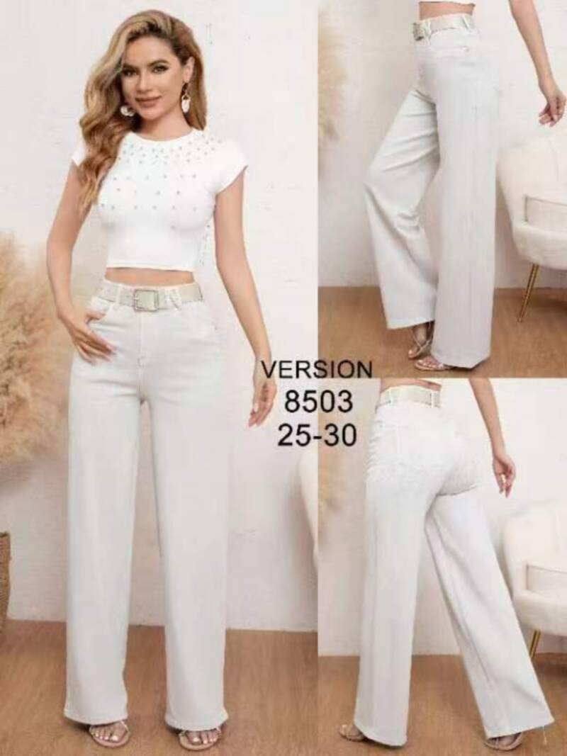 Spodnie damskie jeans Roz 25-30, 1 Kolor .Paczka 10 szt